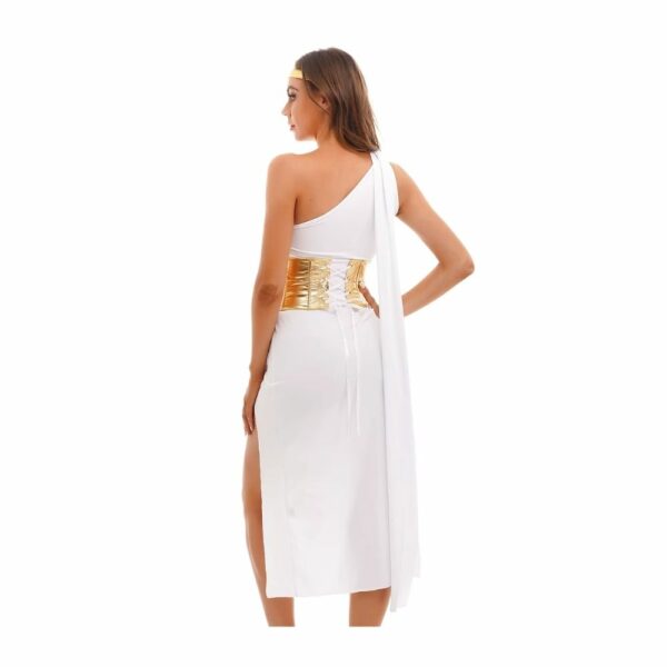 Robe romaine courte pour femme