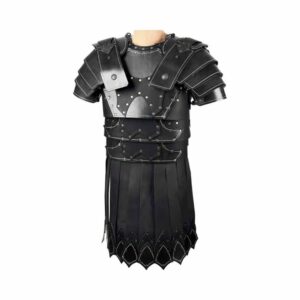 Armure romaine noire homme