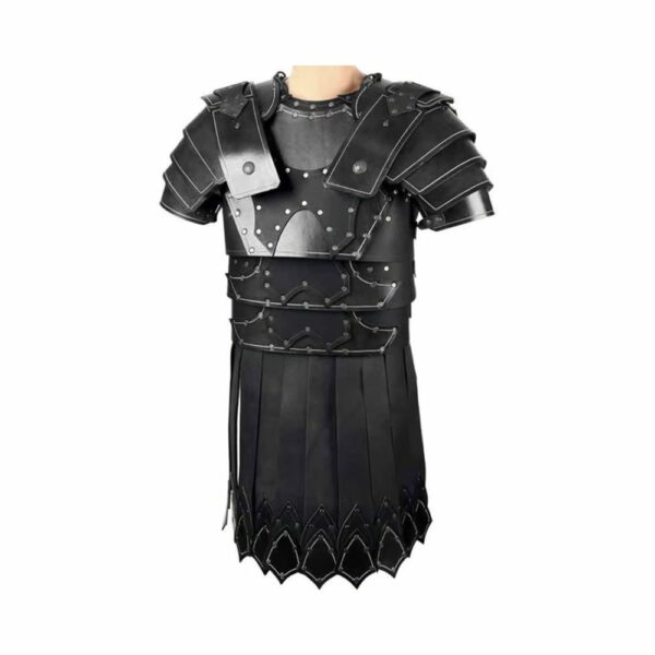 Armure romaine noire homme