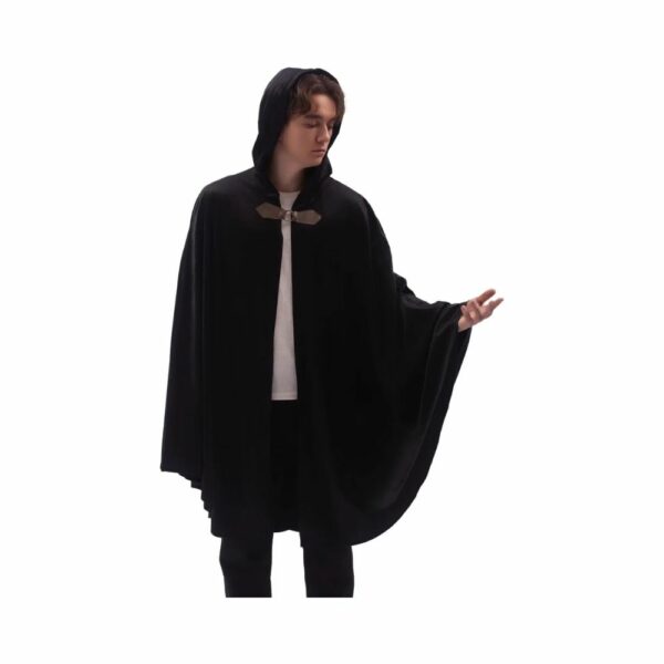 Cape romaine à capuche noire
