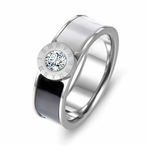 Bague romaine chiffre XIII acier (Copie)