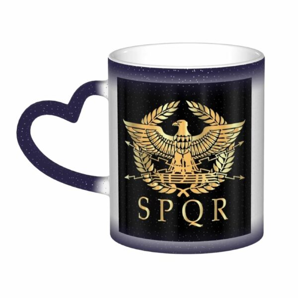 Tasse SPQR bleu nuit