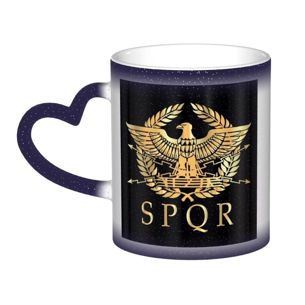 Tasse SPQR bleu nuit – Image 1