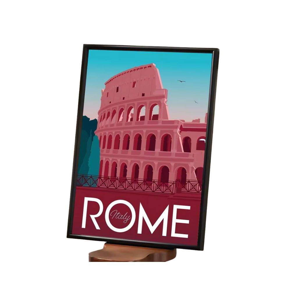 Tableau Colisée pop art – Image 1