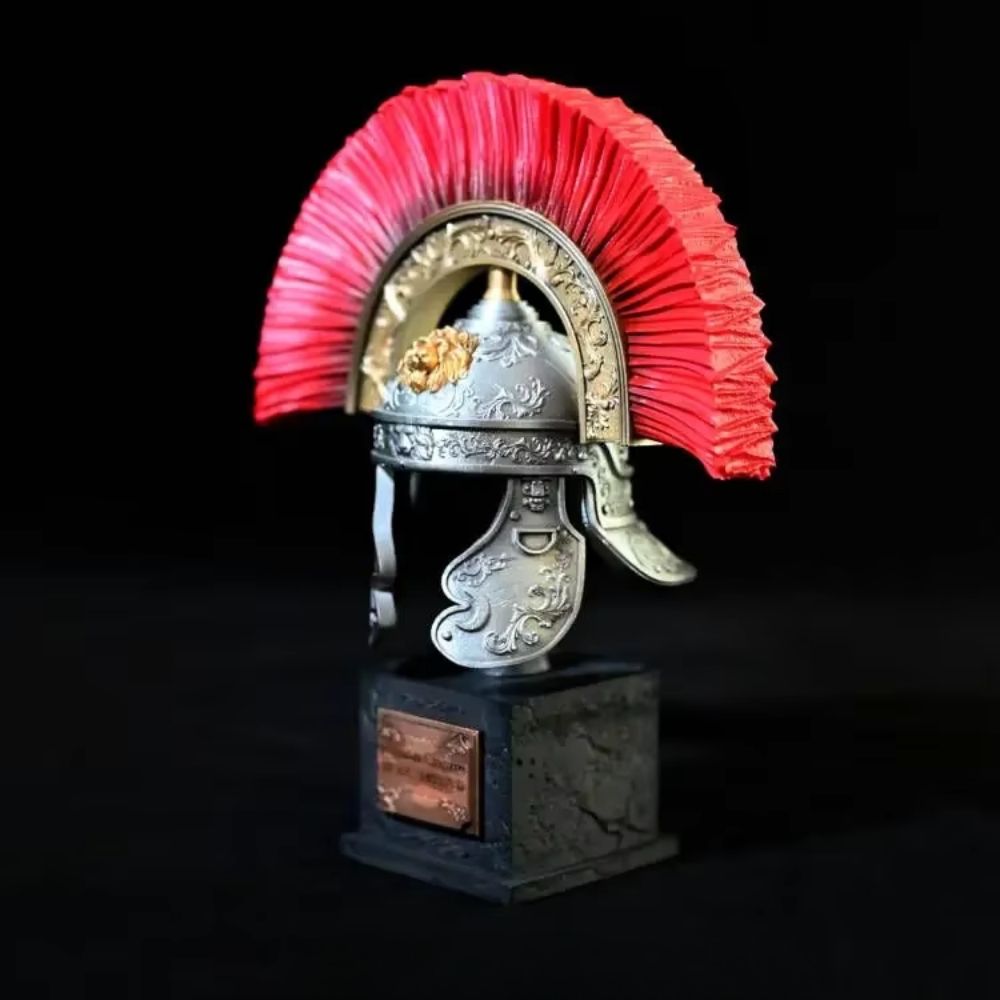 Casque décoratif de centurion romain – Image 2