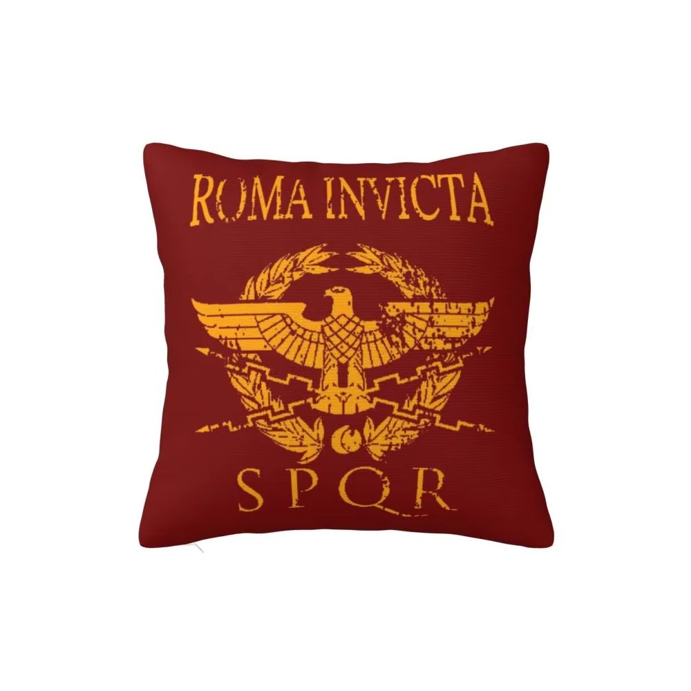 Taie d’oreiller Roma Invicta SPQR – Image 1