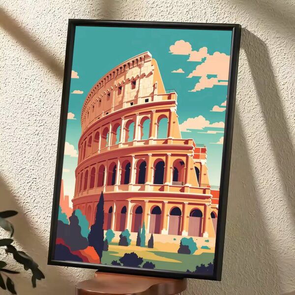 Tableau Colisée ensoleillé