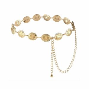 Ceinture romaine dorée médaillons impériaux – Image 2