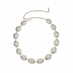 Ceinture romaine dorée médaillons impériaux – Image 3