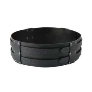 Ceinture romaine double noire – Image 1