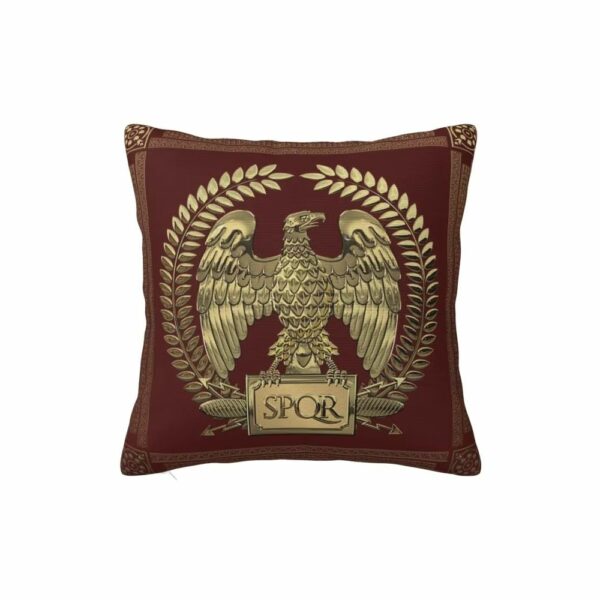 Taie d'oreiller bordeaux impériale