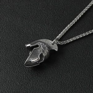 Collier casque romain centurion – Image 2