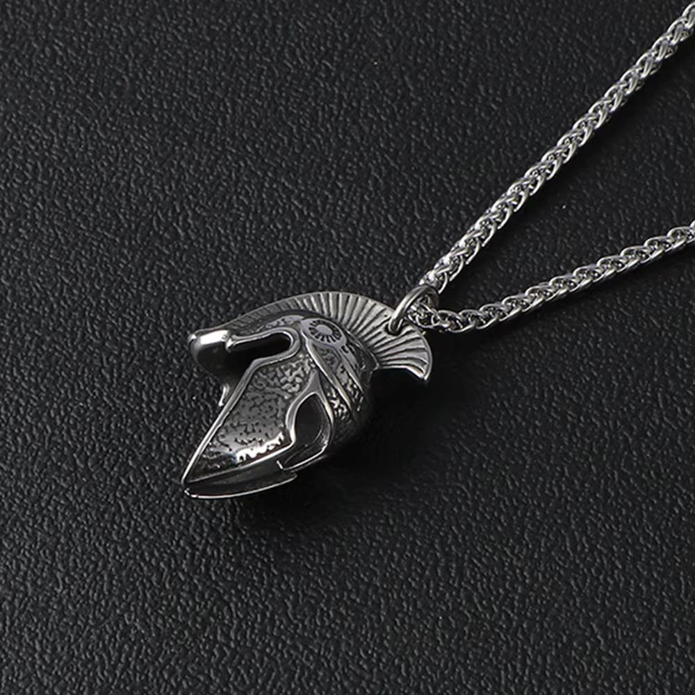 Collier casque romain centurion – Image 2