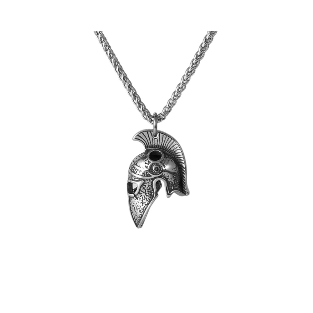 Collier casque romain centurion – Image 3