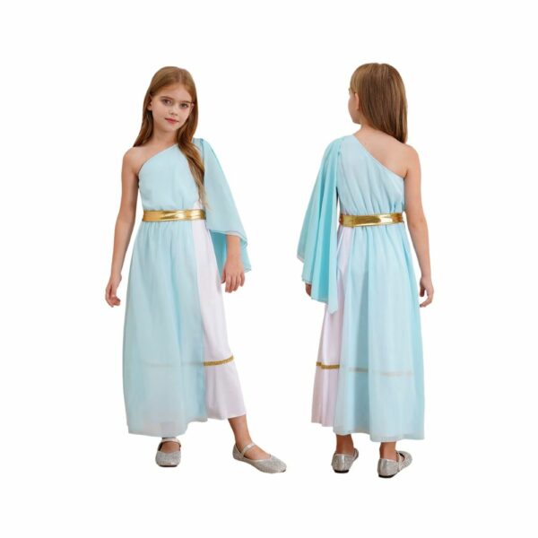 Robe antique bleue pour enfant