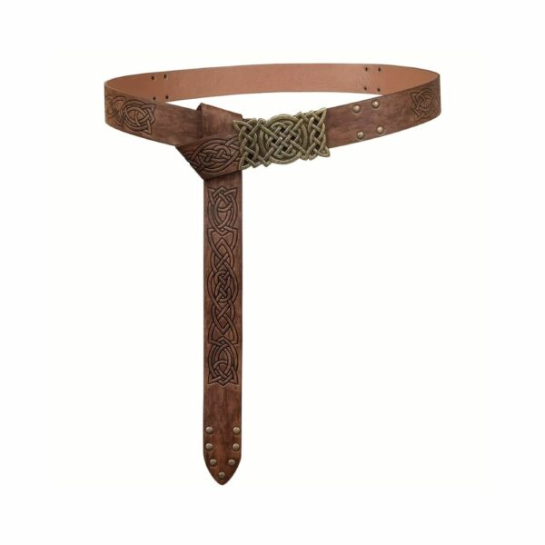 Ceinture Roma marron avec ou sans sacoche