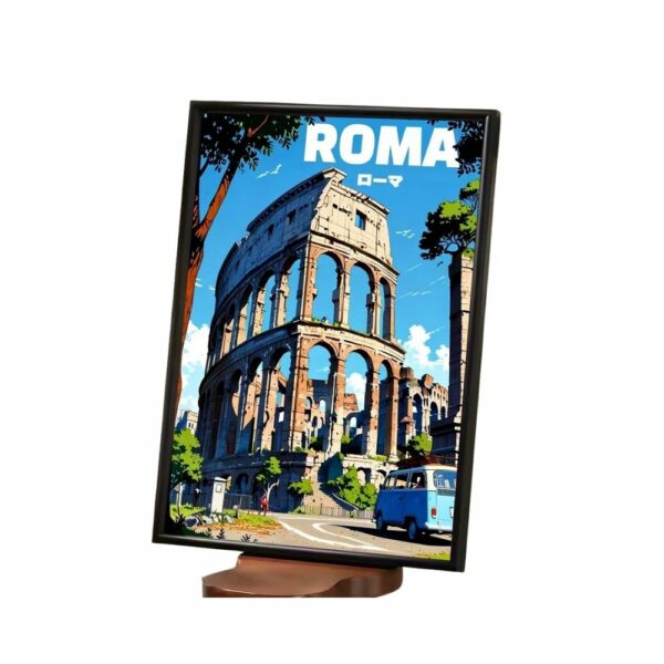 Tableau du Colisée façon manga