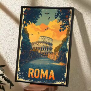 Tableau Roma rétro – Image 2