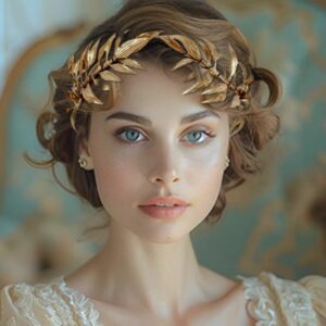 Couronne romaine dorée pour femme – Image 1