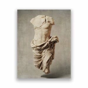 Tableau statue antique masculine – Image 1