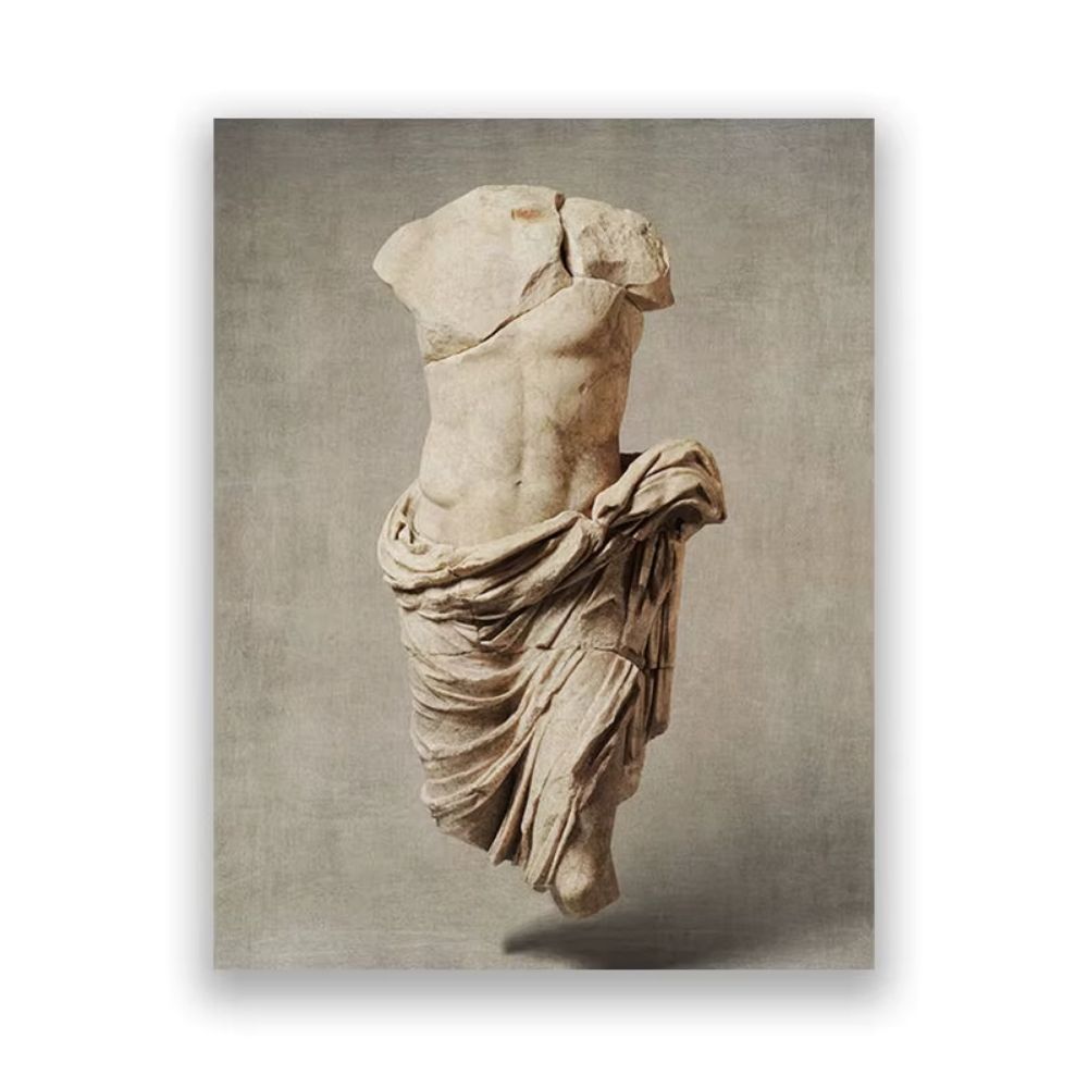 Tableau statue antique masculine – Image 1