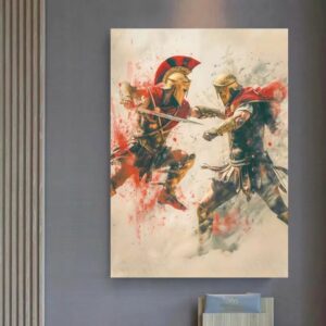 Tableau duel romain antique – Image 2