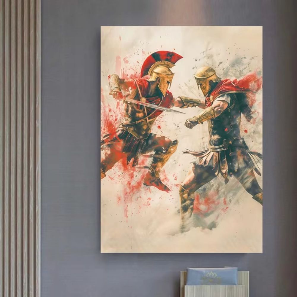 Tableau duel romain antique – Image 2