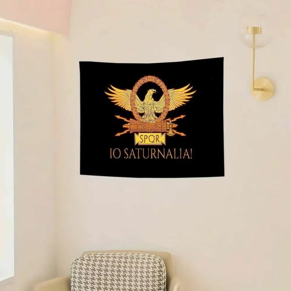 Tapisserie SPQR io Saturnalia