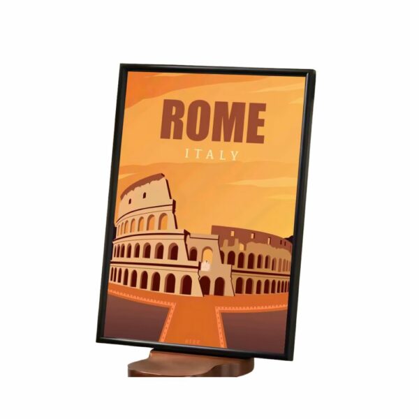 Tableau Rome antique au coucher