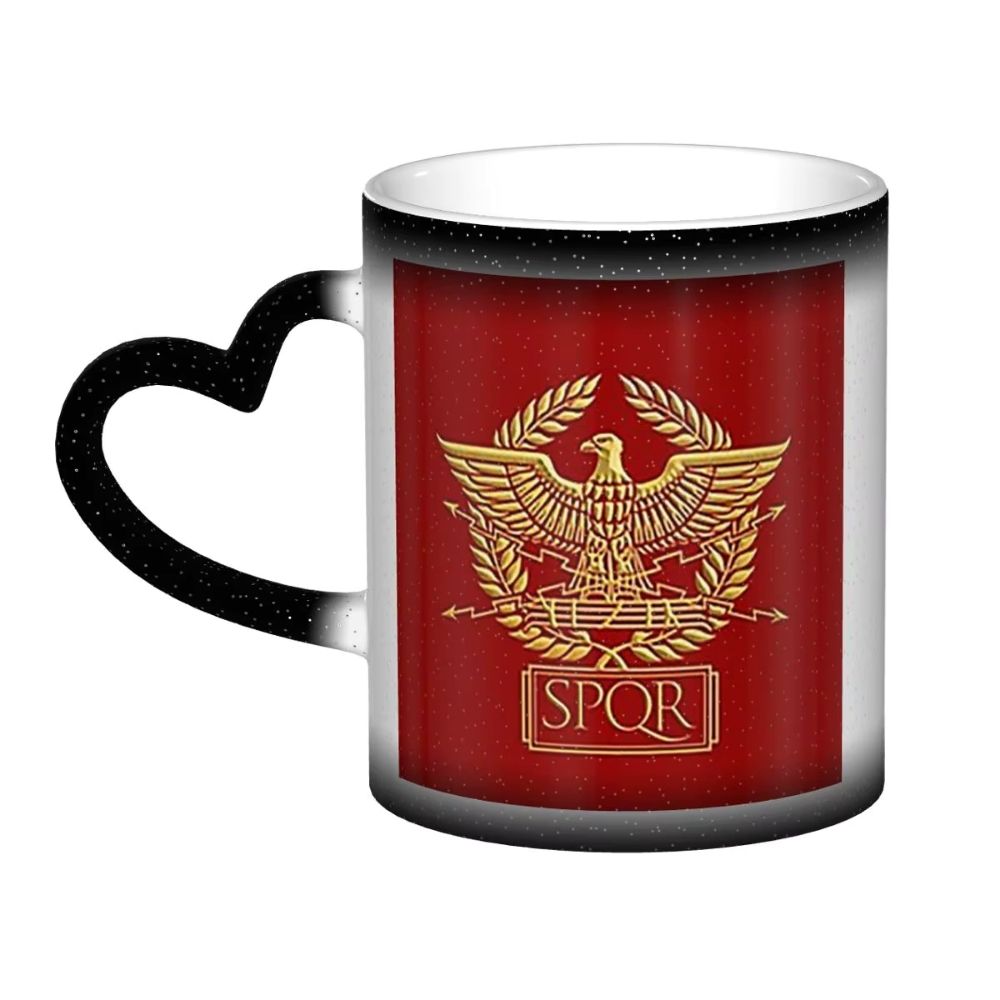 Mug SPQR rouge et noir – Image 1
